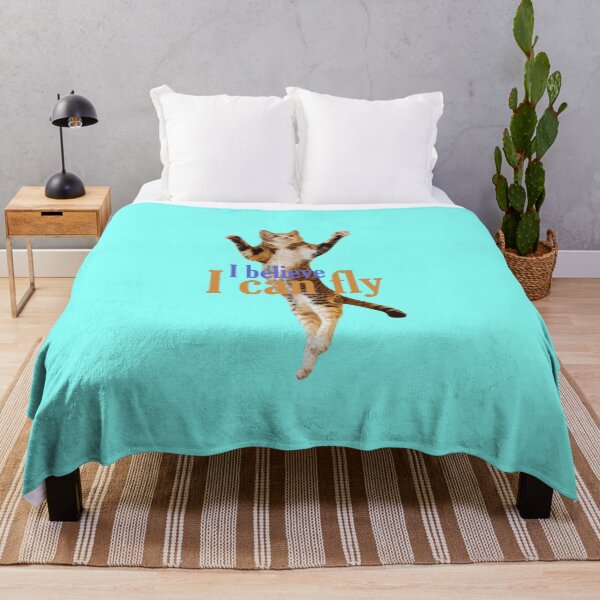 Item preview, Flying Cat Believe designed and sold by Meta Art Studio.