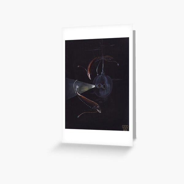 Bathysphaera intacta and Bathysphere Greeting Card