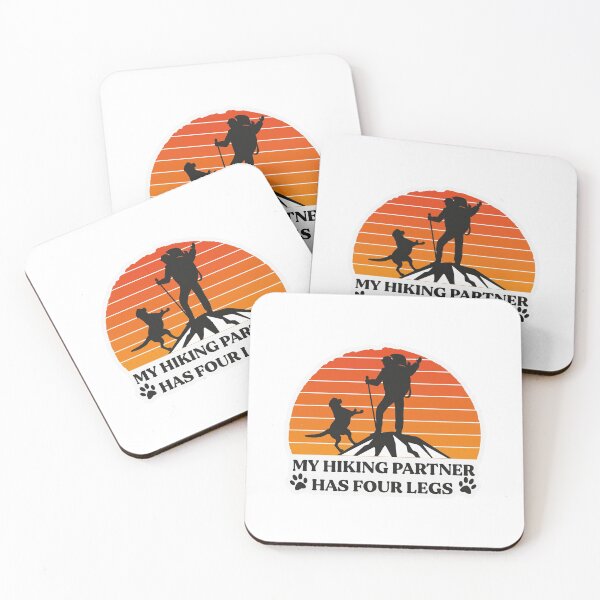Item preview, My Hiking Partner Has Four Legs Outdoor Adventure Dog Lover designed and sold by Wzoune.