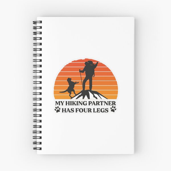 Item preview, My Hiking Partner Has Four Legs Outdoor Adventure Dog Lover designed and sold by Wzoune.