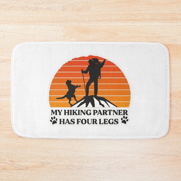 Item preview, My Hiking Partner Has Four Legs Outdoor Adventure Dog Lover designed and sold by Wzoune.