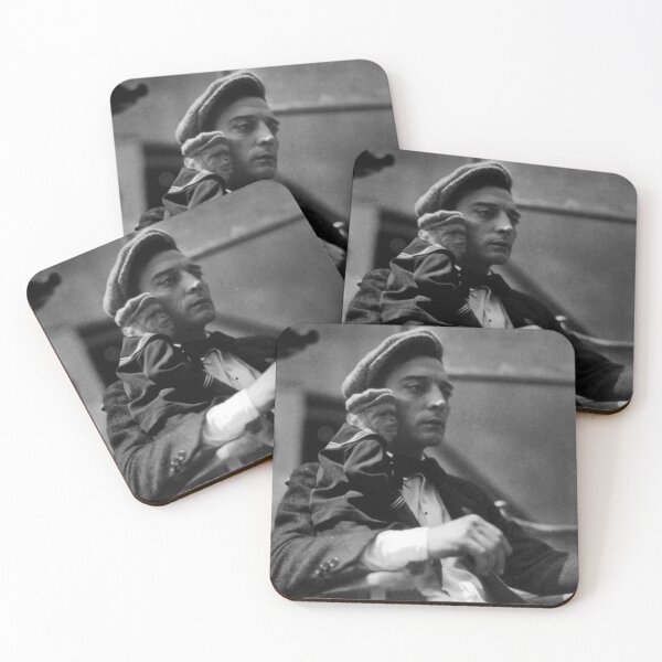 Item preview, Buster Keaton & monkey designed and sold by Leafyblues.