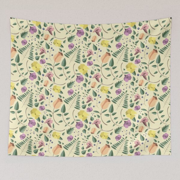 Item preview, Cottage Floral Pattern designed and sold by illustrationsML.