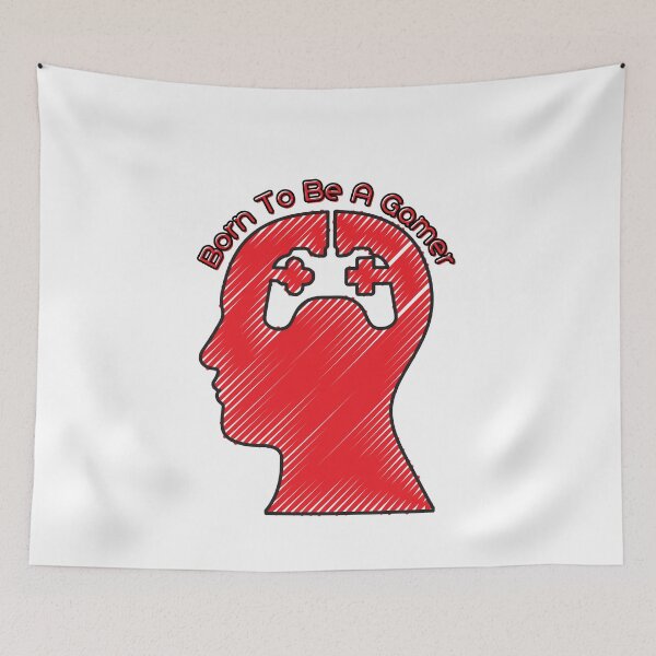 Item preview, Born To Be A Gamer designed and sold by Portishop.