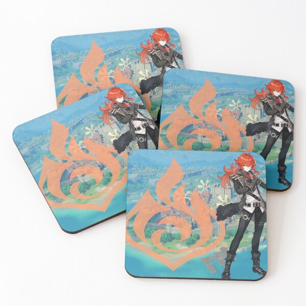 Item preview, Diluc - Genshin Impact designed and sold by VelvetZone.