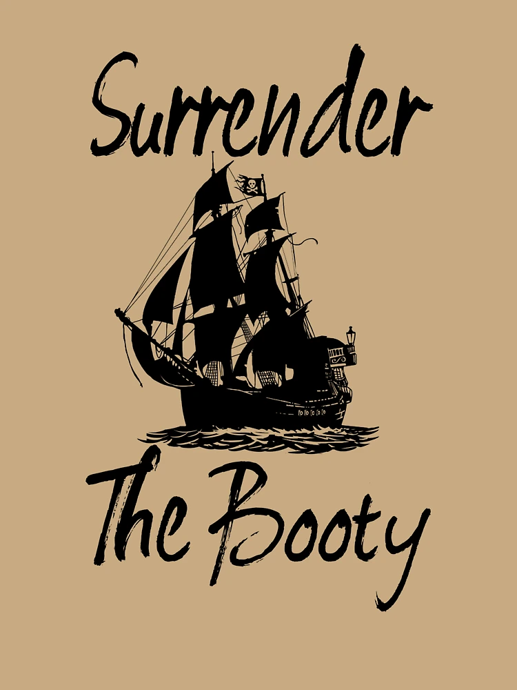 Thumbnail 6 von 6, Premium Oversized Pullover, Surrender The Booty Sailing Pirate Ship Talk Like A Pirate Gear designt und verkauft von DynamicDesign.