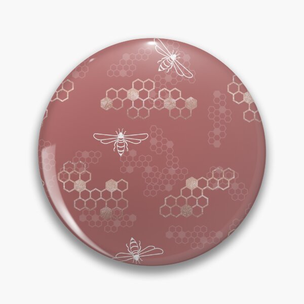 Item preview, Bee yourself pink pattern designed and sold by traveltheory.