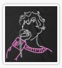 Troye Sivan Neon Sign Sticker