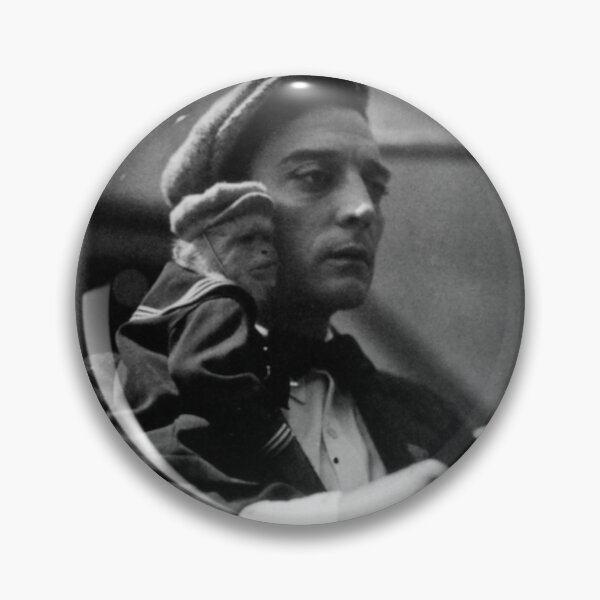 Item preview, Buster Keaton & monkey designed and sold by Leafyblues.