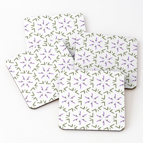 Item preview, Bright and Cheerful Nordic Scandinavian Geometric Color Pattern in Blue, Green, Purple, Yellow, Orange, and Red designed and sold by cozycaroline.