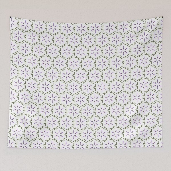 Item preview, Bright and Cheerful Nordic Scandinavian Geometric Color Pattern in Blue, Green, Purple, Yellow, Orange, and Red designed and sold by cozycaroline.
