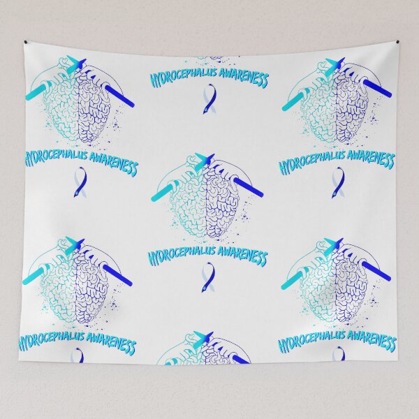 Item preview, Sewing brain hydrocephalus awareness  designed and sold by Designs Of all kinds.
