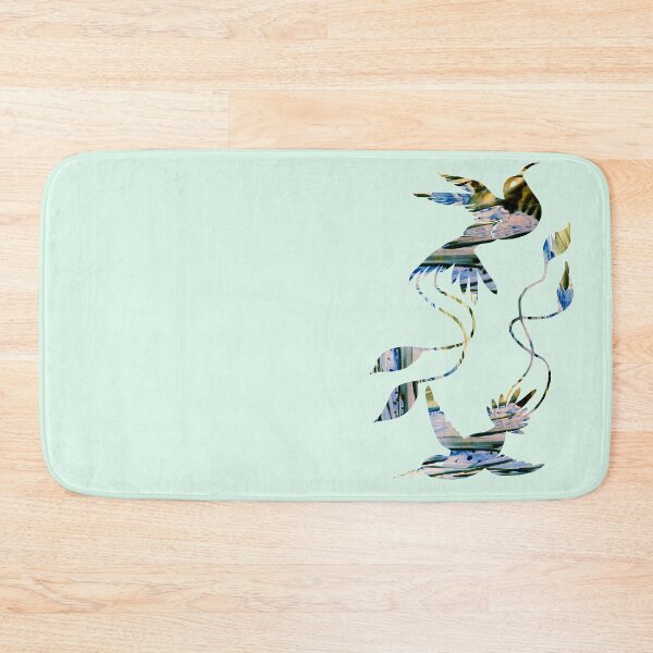 Item preview, The crying waterfall abstract hummingbirds designed and sold by TitaCris.