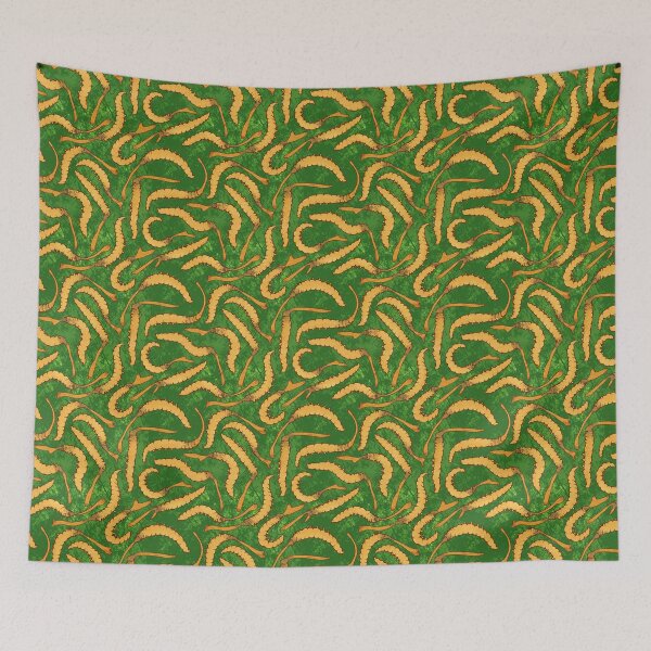 Item preview, Cordyceps militaris caterpillars designed and sold by TursiArt.
