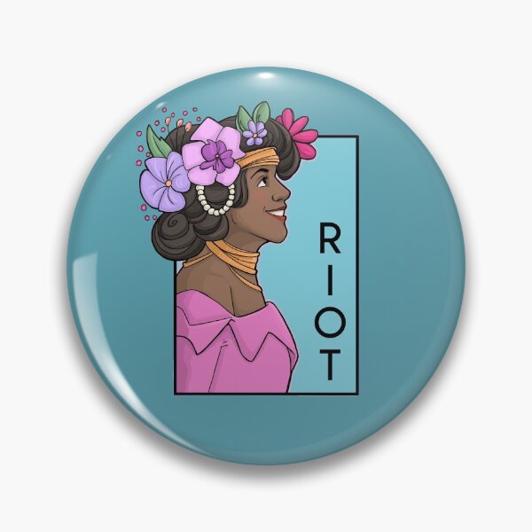 Item preview, Riot designed and sold by Karen Hallion Illustration.