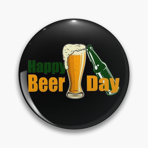 Item preview, Happy International Beer Day 2021 designed and sold by DopeDesign111.