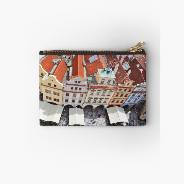 Item preview, Houses with traditional red roofs designed and sold by NaumStock.