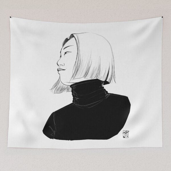 Item preview, Asian Girl designed and sold by BoredomBeauties.