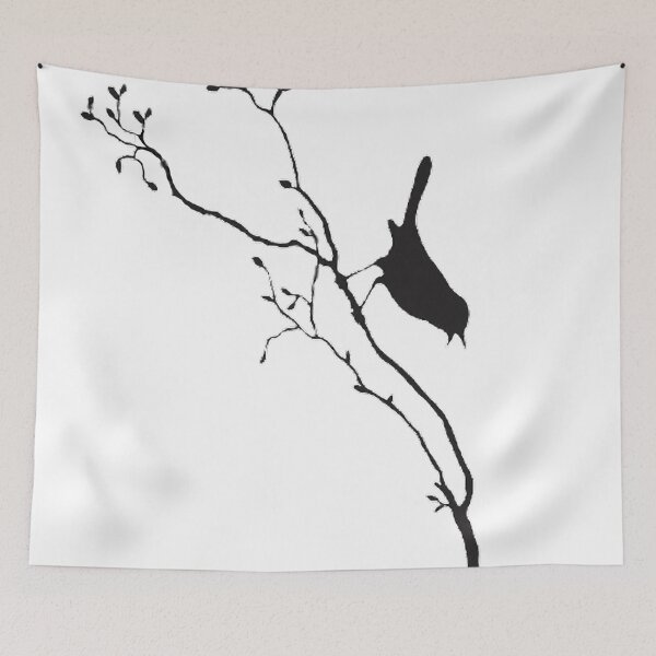 Item preview, Birds, vector, branch, silhouette, tree, vector bird picture material designed and sold by zenger2021.