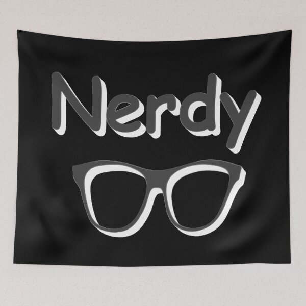 Item preview, nerdy saying with glasses, great nerd gifts designed and sold by Kirei-Lily.