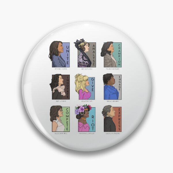 Item preview, She Series Real Women - Version 3 designed and sold by Karen Hallion Illustration.