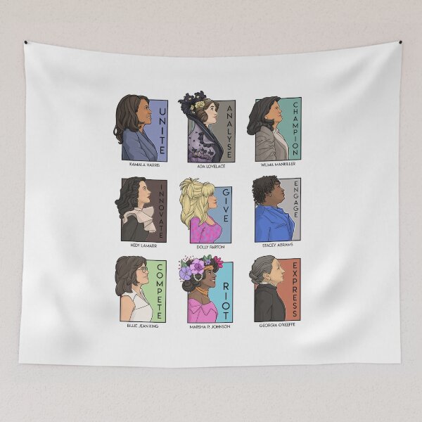 Item preview, She Series Real Women - Version 3 designed and sold by Karen Hallion Illustration.