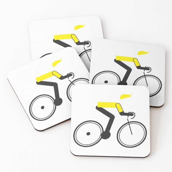 Item preview, Cycling, Yellow Jersey, Illustrated Tribute designed and sold by FoleyPottery.