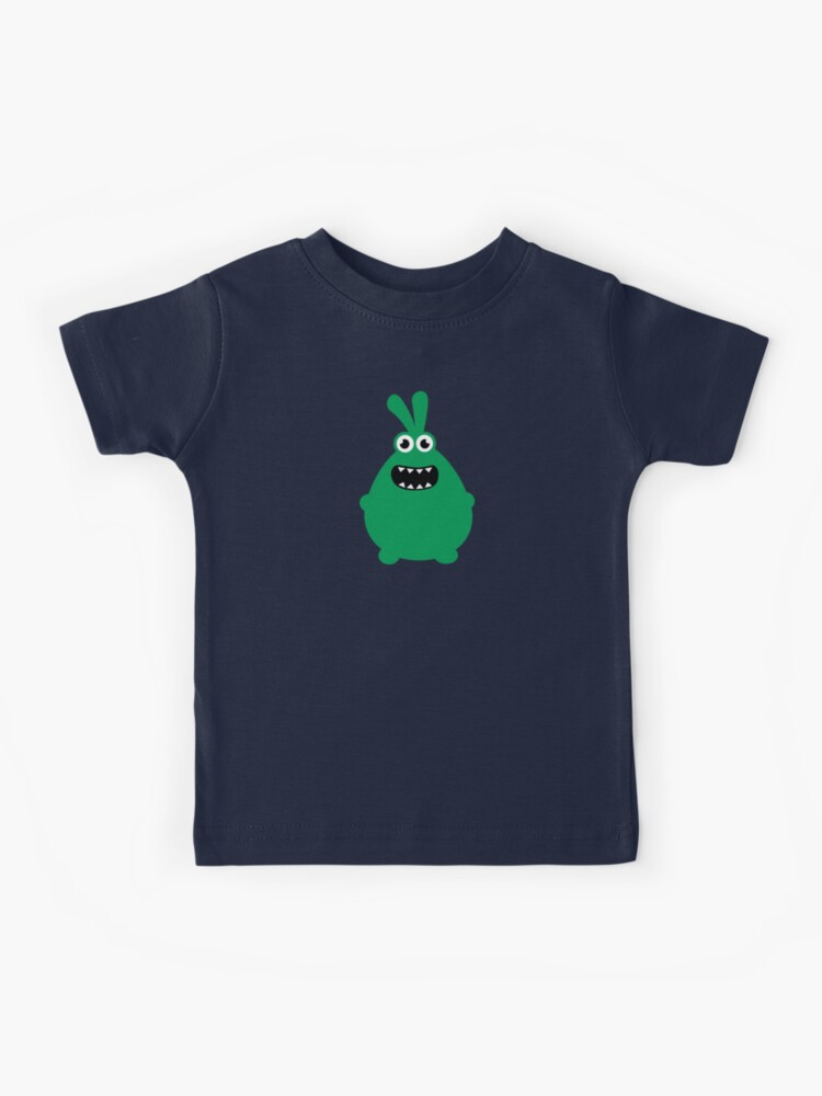 Crazy funny monsters in green | Kids T-Shirt