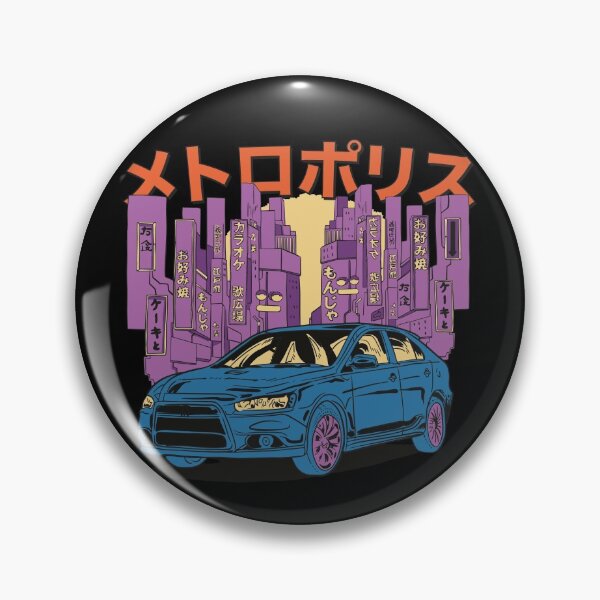 Item preview, The Metropolis Tokyo Japanese Vaporwave Aesthetic Anime designed and sold by Uncommon Tee.