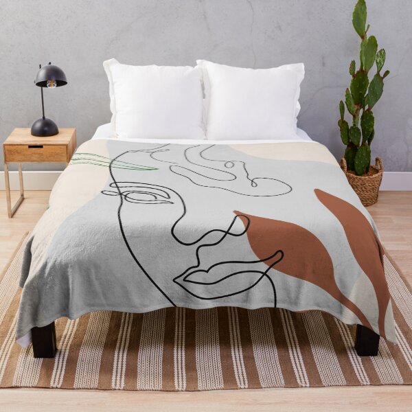 Item preview, abstract minimalist line designed and sold by LU NA.