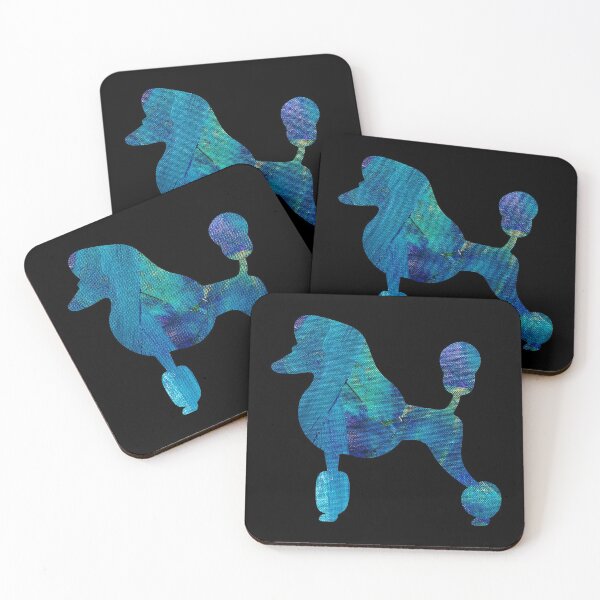 Item preview, Painted Poodle - Abstract, Vibrant and Colorful designed and sold by Kahume.
