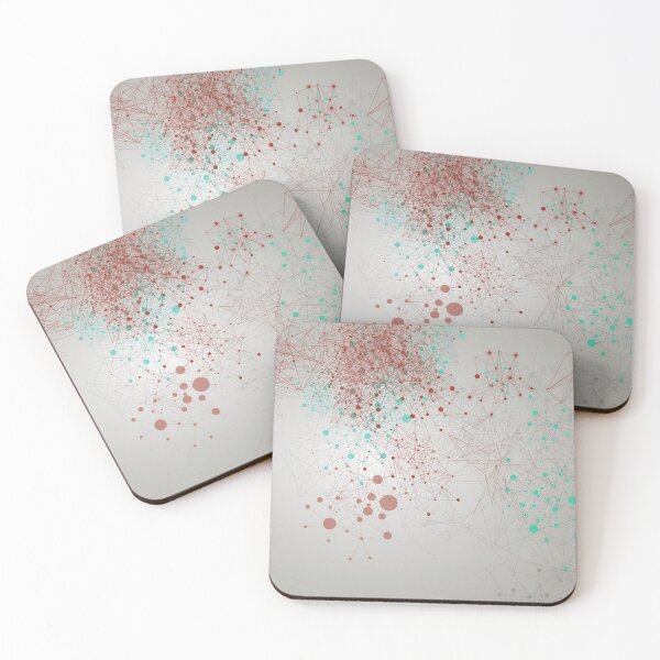 Item preview, Simple Geometric Lines & Dots Digital Art I designed and sold by NexusArts.