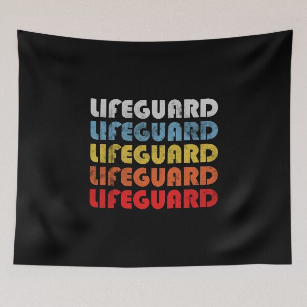Item preview, Lifeguard gift retro design for him her designed and sold by chrlalexandru.
