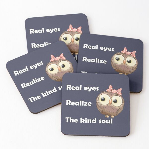 Item preview, Real eyes realize the kind soul, life quotes, Awesome gift for your friends and family    designed and sold by abdelhak2005.