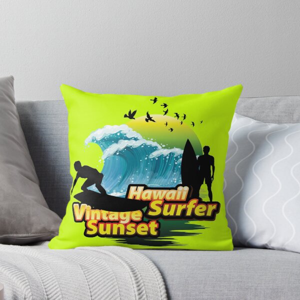 Artikelvorschau, VINTAGE SONNENUNTERGANG HAWAII SURFER entworfen und verkauft von RIGHTCHUS.