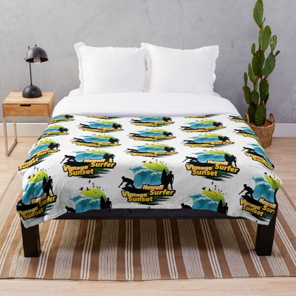 Item preview, VINTAGE SUNSET HAWAII SURFER designed and sold by RIGHTCHUS.