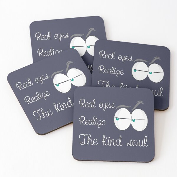 Item preview, Real eyes realize the kind soul, life quotes, Awesome gift for your friends and family    designed and sold by abdelhak2005.