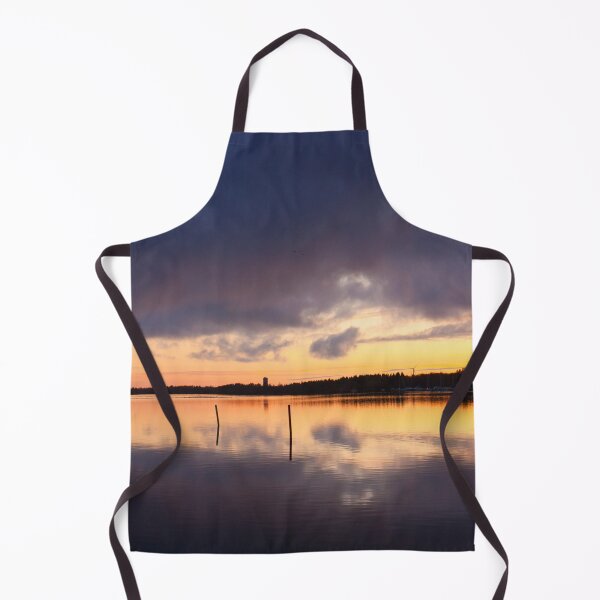Aperçu de l'œuvre Coucher de soleil sur Oulu créée et vendue par Dominika Aniola.