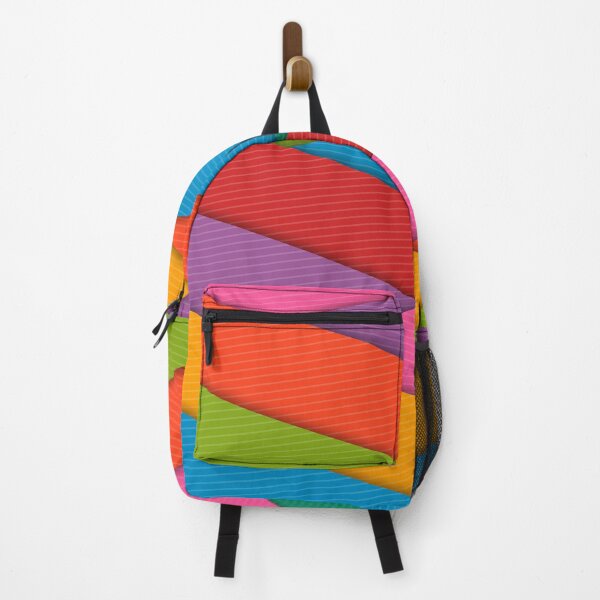 Item preview, Abstract Colorful Decorative 3D Striped Pattern designed and sold by livianasgifts.