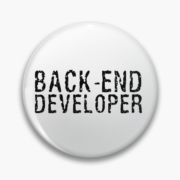 Item preview, Back-End Developer #lightbackground designed and sold by Happy-PrintZ.
