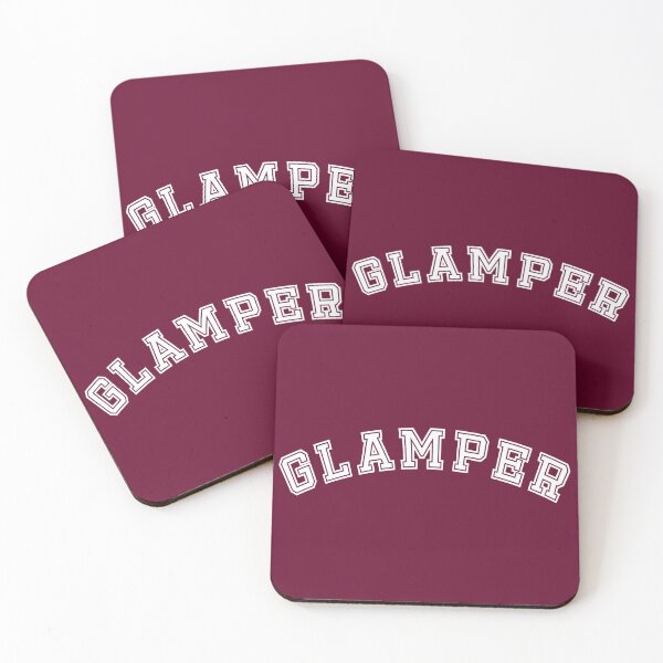 Item preview, Glamper word art retro design-Glamper text  designed and sold by MiloHarris.