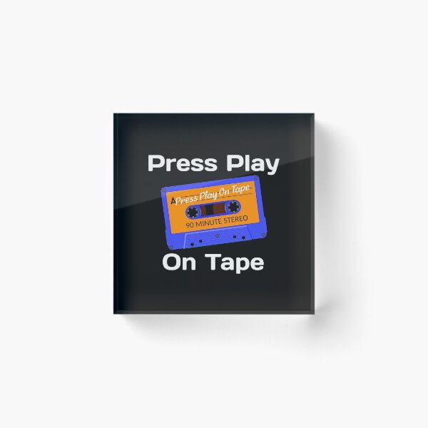 Item preview, Press Play on Tape designed and sold by plastic2021.
