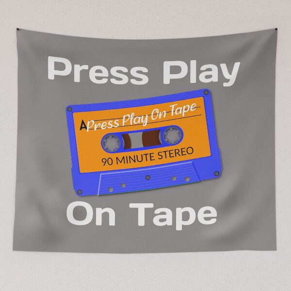 Item preview, Press Play on Tape designed and sold by plastic2021.