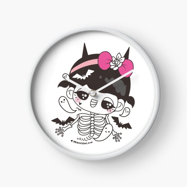 Item preview, kawaii cute ghost cute skull, cute halloween girl designed and sold by princessmi-com.