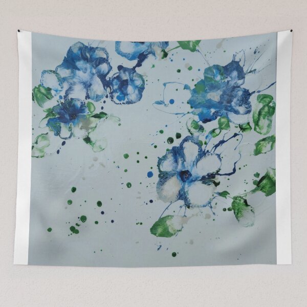 Item preview, Blooming blues designed and sold by Laurie Harper.