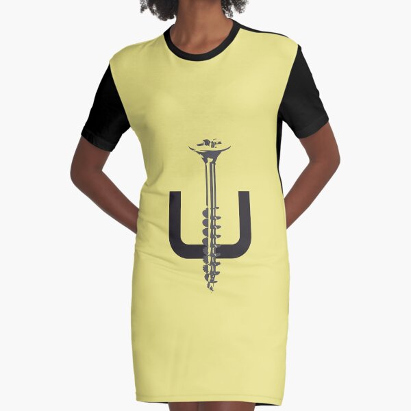 Screw You Graphic T-Shirt Dress