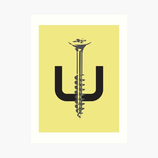 Screw You Art Print