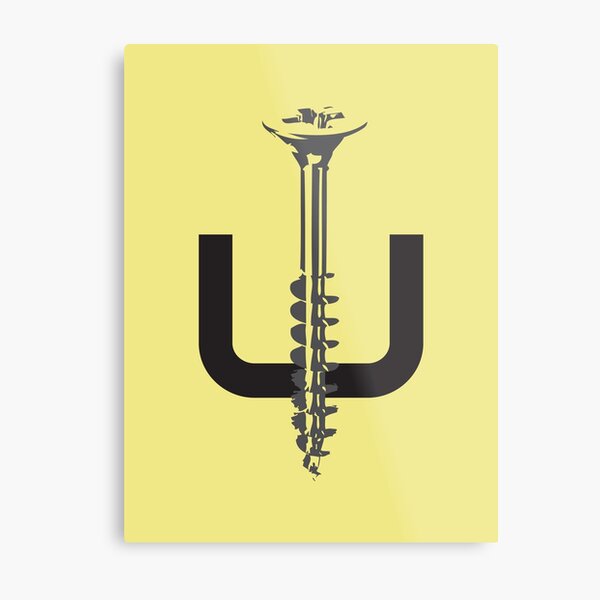Screw You Metal Print