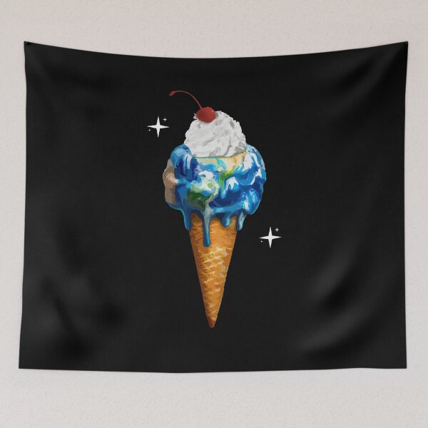 Item preview, Cherry On Top Ice-Cream Earth Summer Lovers designed and sold by Dressed For  Duty.
