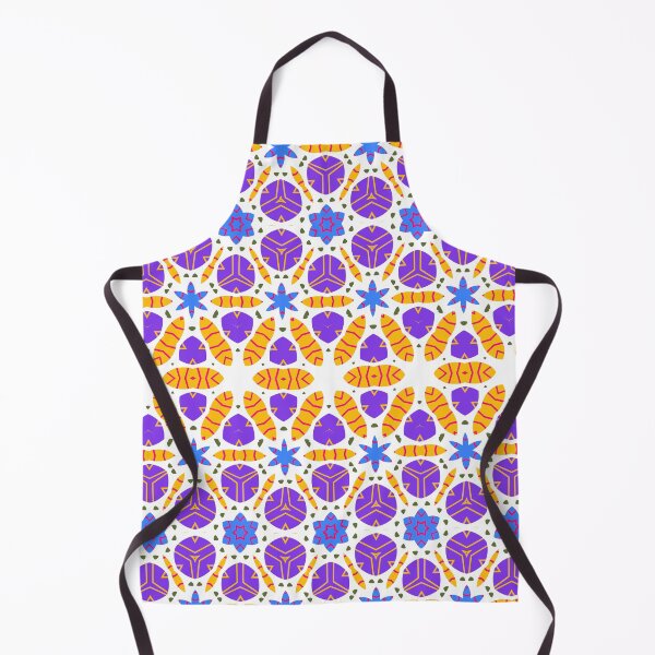 Item preview, Bright and Cheerful Nordic Scandinavian Geometric Color Pattern in Blue, Green, Purple, Yellow, Orange, and Red designed and sold by cozycaroline.